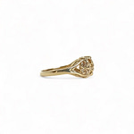 tweedehands gouden ring 9k goud