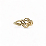 vintage 9k ring goud massief