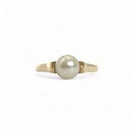 vintage ring parel solitair