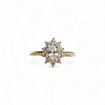 gouden entourage ring zirkonia