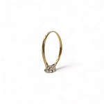 vintage ring diamant 18 k goud trilogie