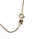 ketting venetiaans glad box chain 9k goud