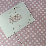 vintage gouden ketting 50 cm dames