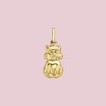 kat bedel hanger van 9k goud