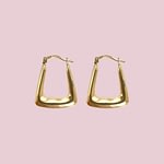 gouden oorbellen van 9 karaat handbag model