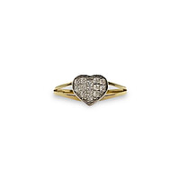 hart ring goud met zirkonia cz