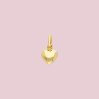 hangertje met hartje van 9k goud