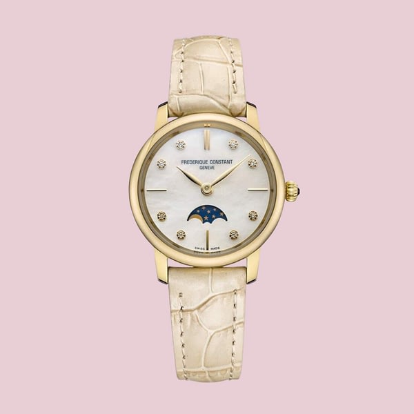 Horloge Frederique Constant Slimline Moonphase 206MPWD1S5