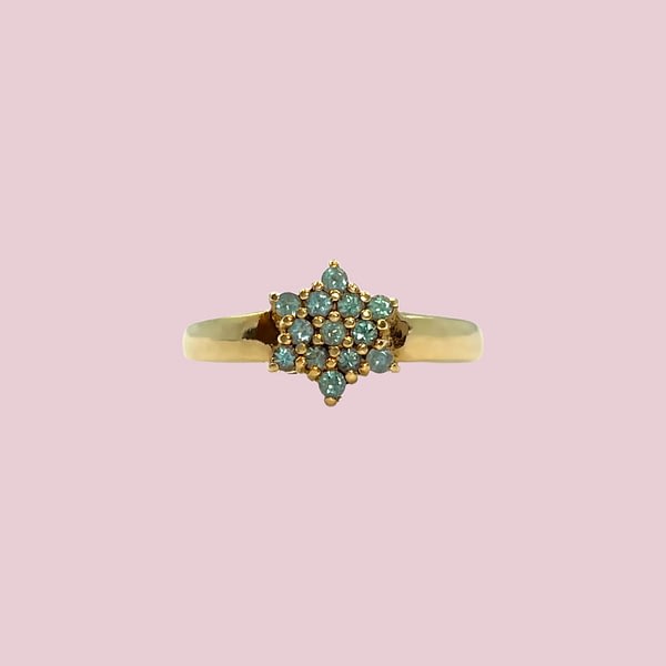 vintage chrysoberyl ring met ster