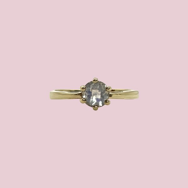 vintage ring maansteen