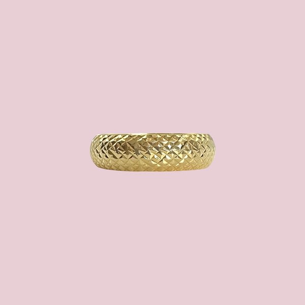 vintage gouden band ring