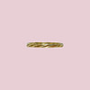 vintage ring gevlochten band goud