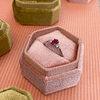 vintage robijn ring witgoud en diamant