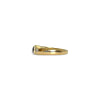 vintage band ring goud saffier starburst