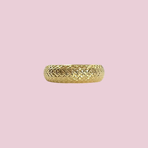 vintage gouden band ring