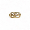 vintage ring opengewerkt design 9 karaat goud
