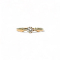 vintage diamant ring goud