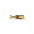 diamant eternity ring vintage goud