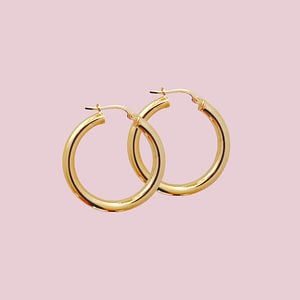 oorringen hoops goud 9k