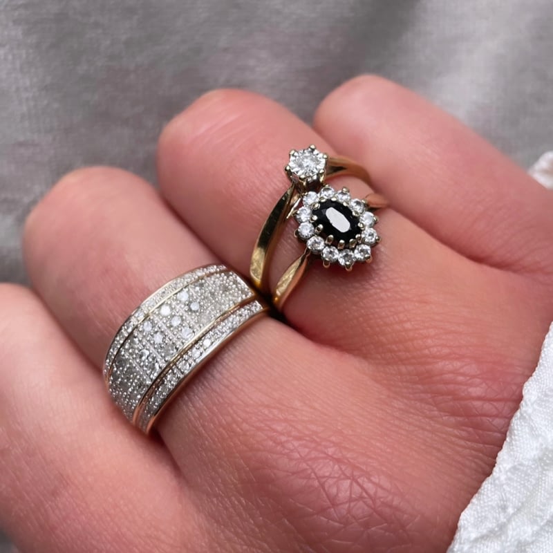 vintage ringen met diamant