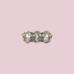 vintage trilogie ring zirkoon