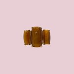 vintage tijgeroog ring trilogie tiger eye