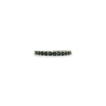blauwe saffier eternity ring 10 karaat goud