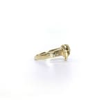 gouden ring met strikje massief goud