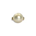 vintage parel ring 14 karaat goud tweedehands