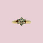 vintage chrysoberyl ring met ster