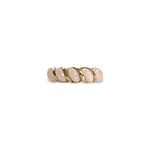vintage ring rozenkwarts roze