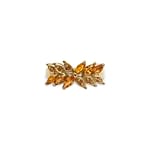 vintage ring markies citrien cluster