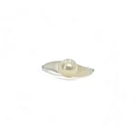 parel ring witgoud 18k vintage