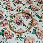 bangle armband in twisted mesh design van 9 karaat goud