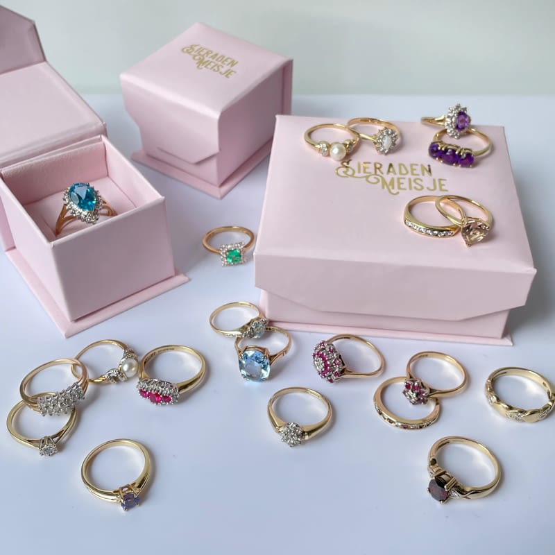 Booth Sluiting beu Sieradenmeisje - De shop voor vintage sieraden van goud
