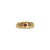 antieke gypsy ring 9 karaat goud