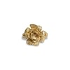 vintage ring gouden roos 3d